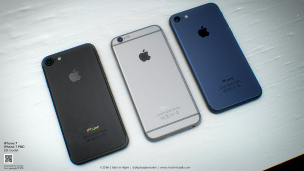 这一高端黑极致：深色方式黑色iPhone 7设计概念现身