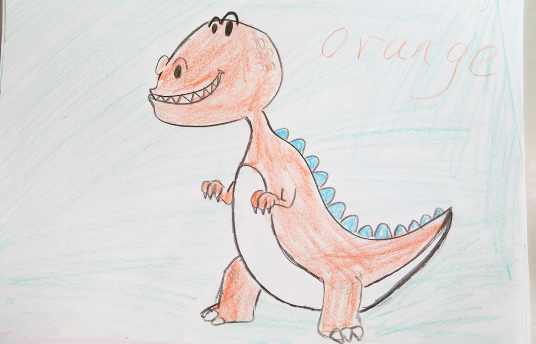 美呆了！一个恐龙迷小孩画的恐龙绘本Colorful Dinosaurs