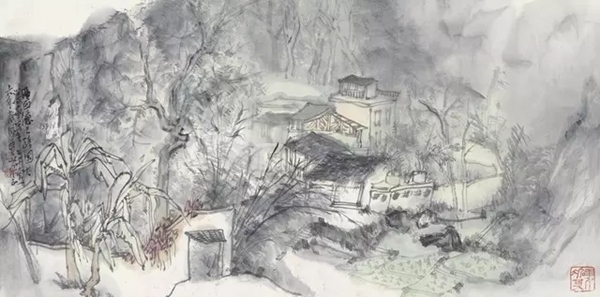 一笔一墨都是心灵风景——著名画家贾荣志笔墨的苍润之美与山水境界