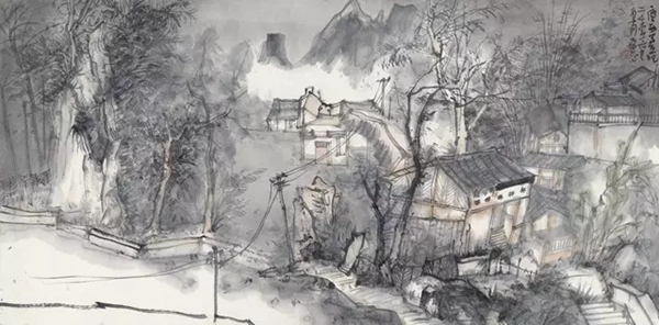 一笔一墨都是心灵风景——著名画家贾荣志笔墨的苍润之美与山水境界