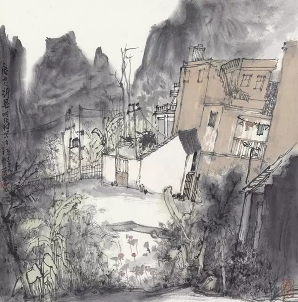 一笔一墨都是心灵风景——著名画家贾荣志笔墨的苍润之美与山水境界