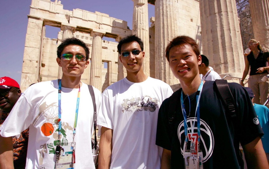 Those Olympic Gameses year we the Yi Jianlian of a forereach is full is memory! 