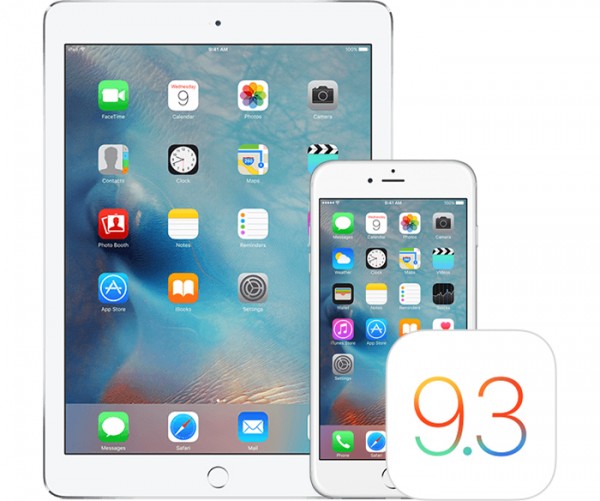 苹果发布 iOS 9.3.3 正式版：修复错误、改进性能