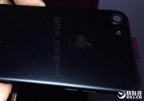 iPhone 7灰黑色版真机照首曝出！