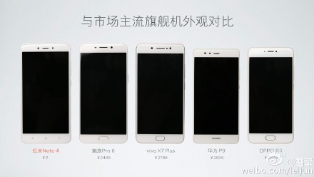 红米note Note4 公布了，网络段子们又不淡定从容了