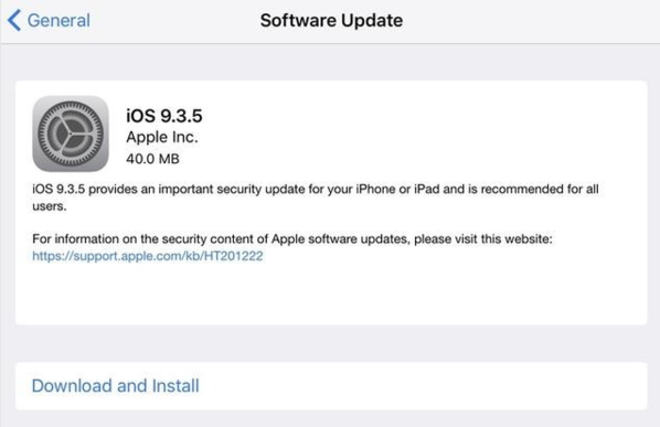 iOS 9.3.4苹果越狱取得成功又怎样 提议升級到9.3.5！