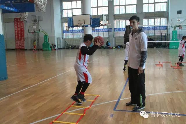 组图：完善的后勤保障 吉林东北虎篮球冬令营第二日