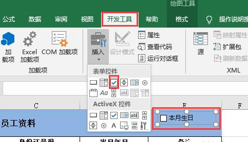 Excel | 做个生日提醒控件，本月或下月过生日的员工信息随你查看