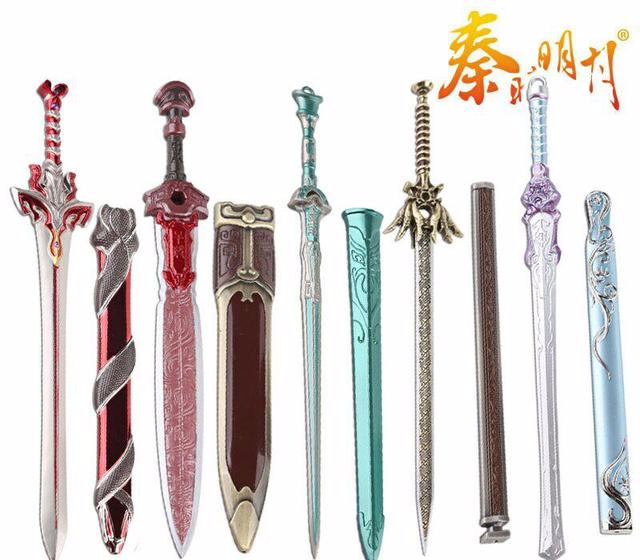 秦时明月：剑谱排名十大名剑，每一把剑都有自己的选择
