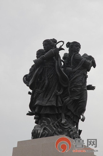 烟台高新区仙境天越湾雕塑正式向游人开放