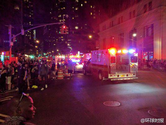 美国纽约曼哈顿发生爆炸 多人受伤（图)