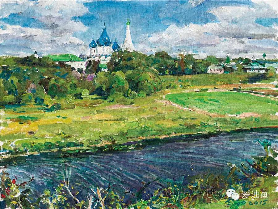 中国油画家笔下的俄罗斯