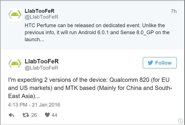 HTC One M10曝出CPU双版本号  内置指纹验证作用