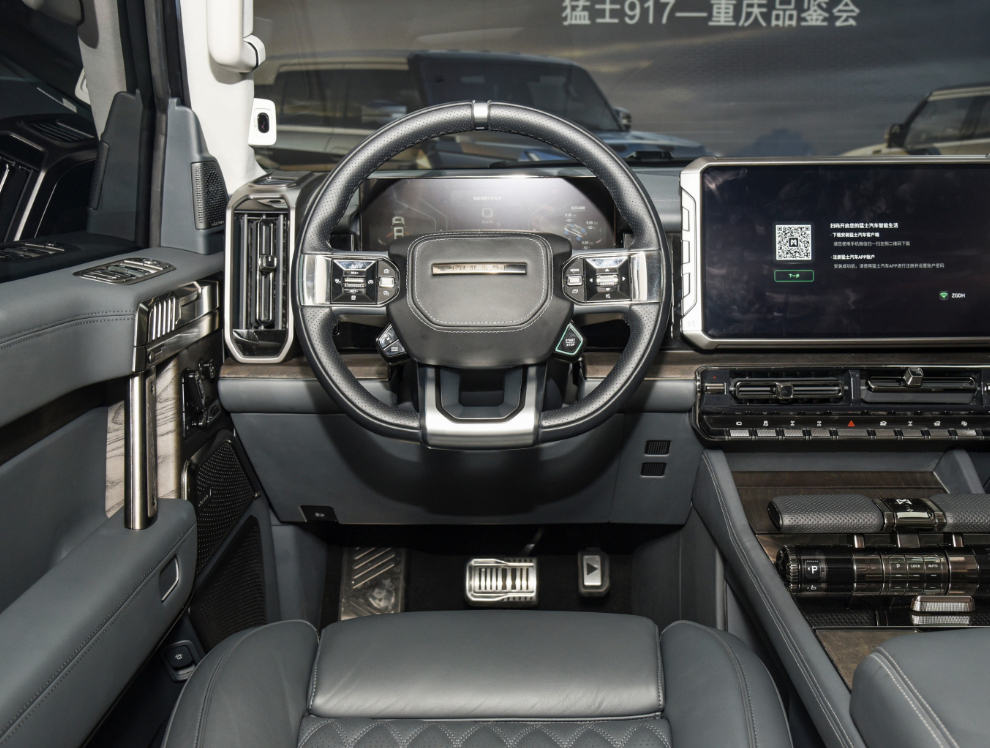 Traditional hardcore plus high-tech style, Dongfeng Mengshi 917 ...