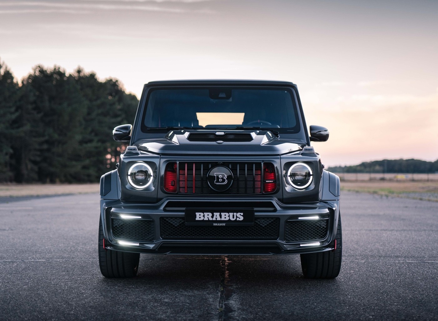 The Ultimate Mercedes Benz Big G Amg Brabus Blessing The Rear Of The