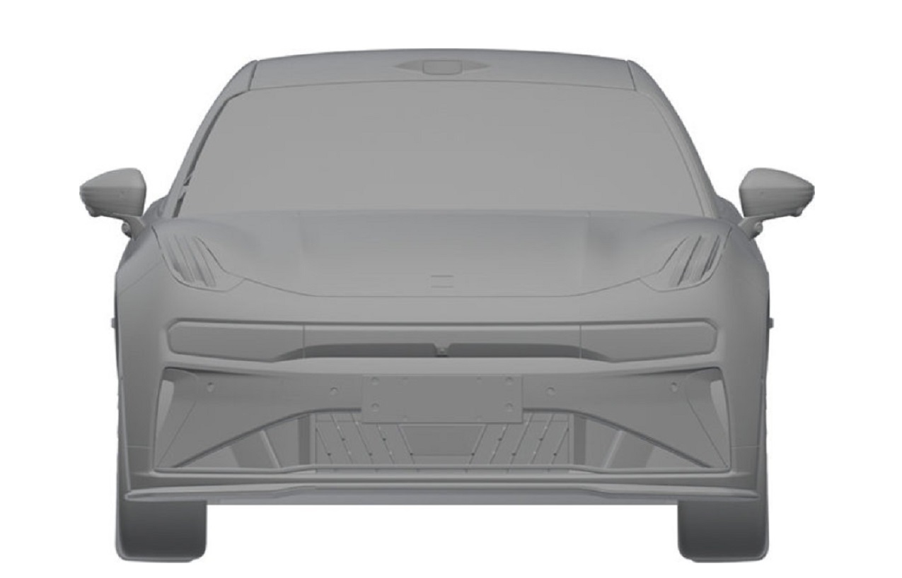 The patent image of the new Extreme Krypton 001 is exposed, the roof ...