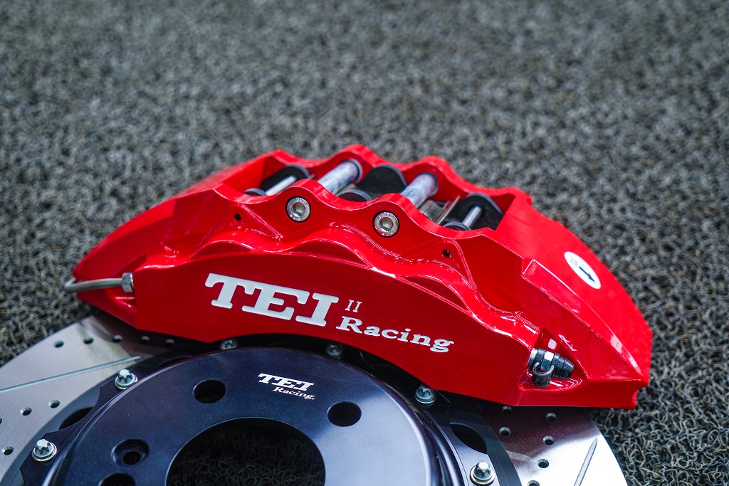Brake calipers, MercedesBenz C200L modified TEI Racing P60ES street performance brake caliper