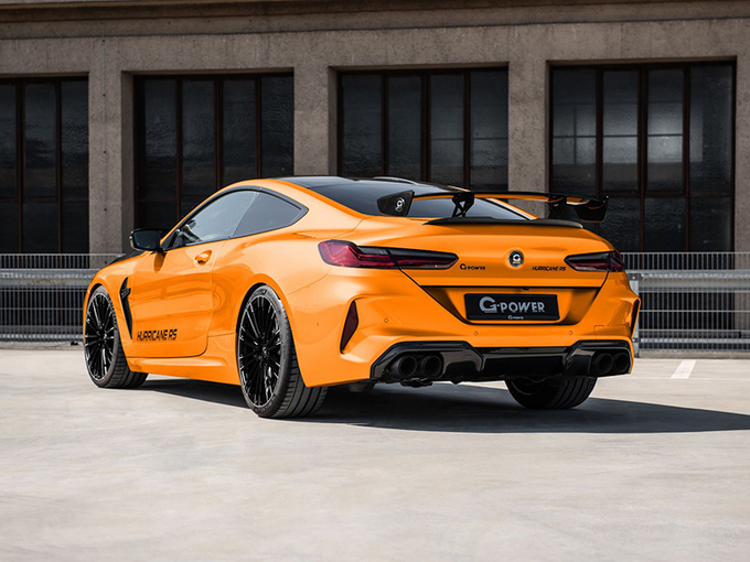 BMW M8 modified version power exposure!Improved performance, two-color ...