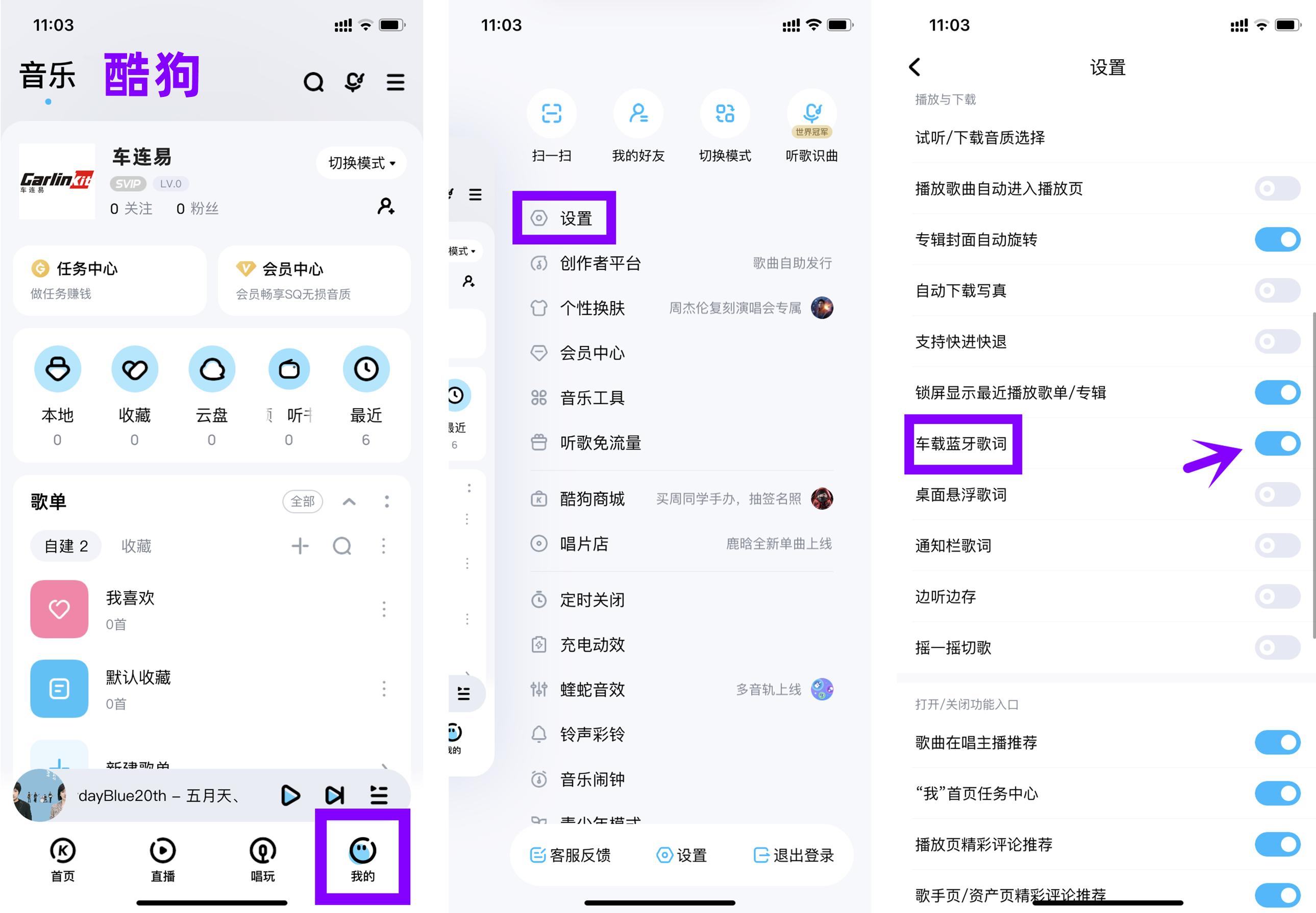 How to display lyrics in carplay? iNEWS