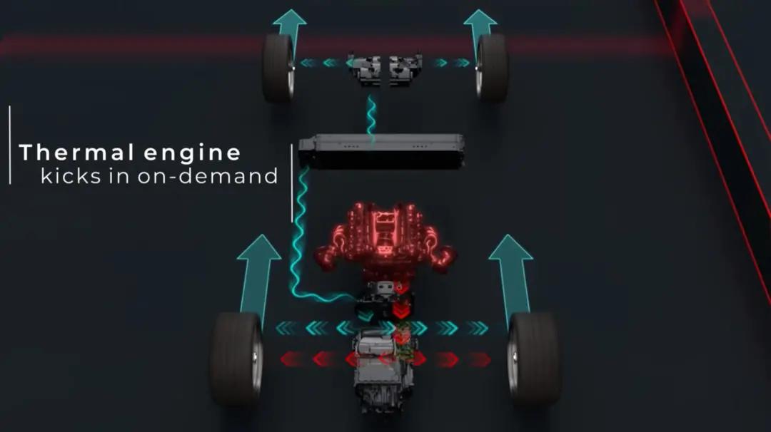 马力100匹、前后三个电机，这台法拉利比拉法更快