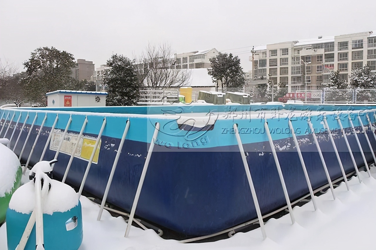 变身滑雪场、支架游泳池的冬季妙用