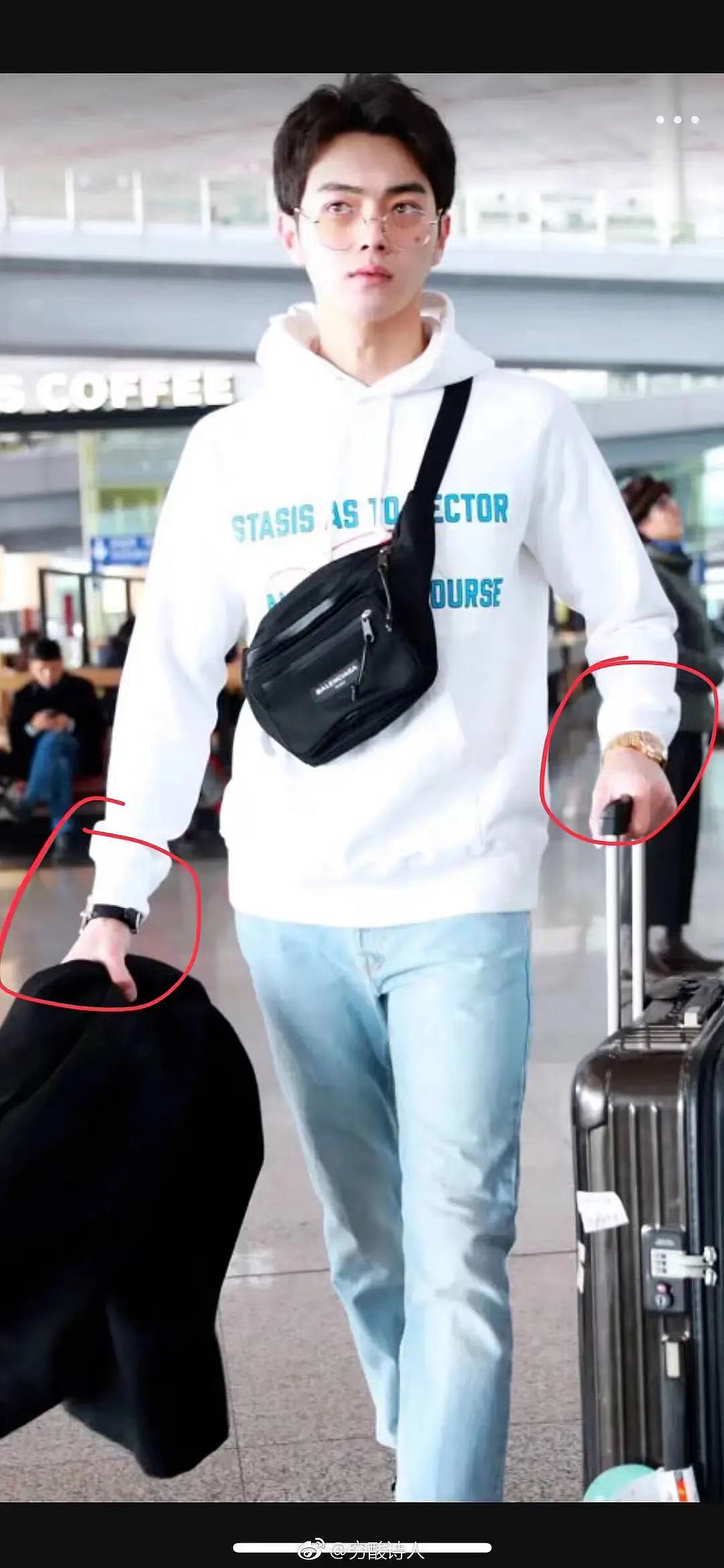 25岁小鲜肉被曝爱炫富？百万名表一边戴一个，网友：像暴发户