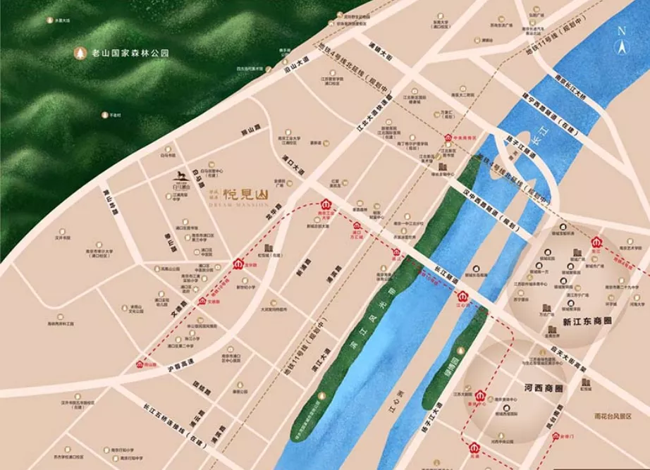 今天，南京买房人为两家新盘陷入疯狂