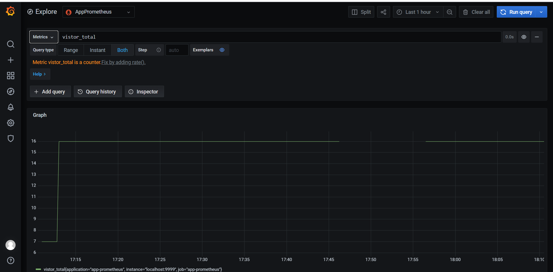 SpringBoot项目使用Prometheus实时监控系统各项指标