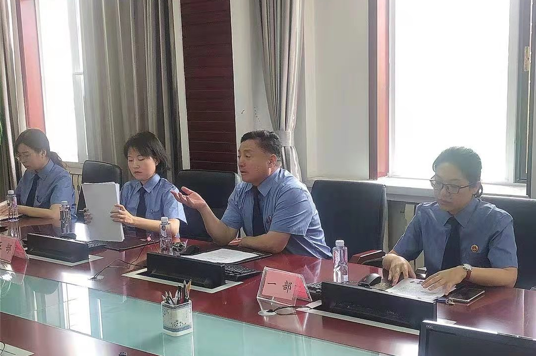 连山区人民检察院12309检察服务中心首次举行简易听证