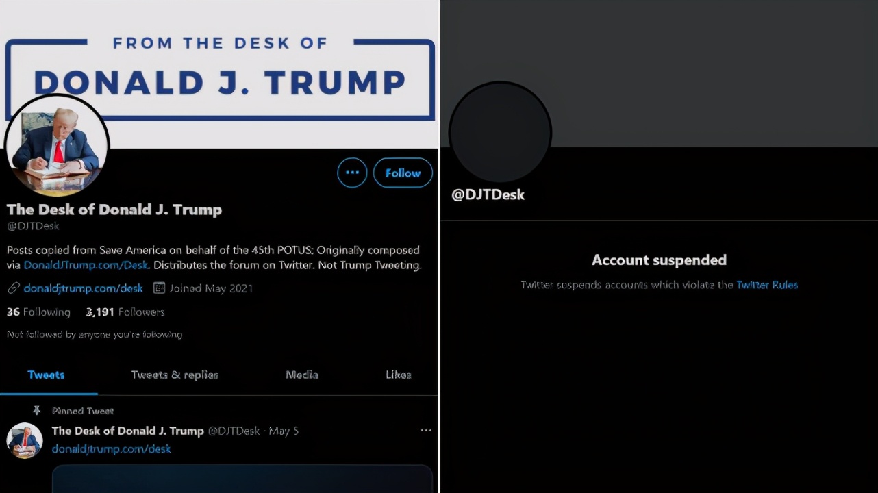 严防死守？特朗普推出新交流平台，相关账号火速被推特封禁