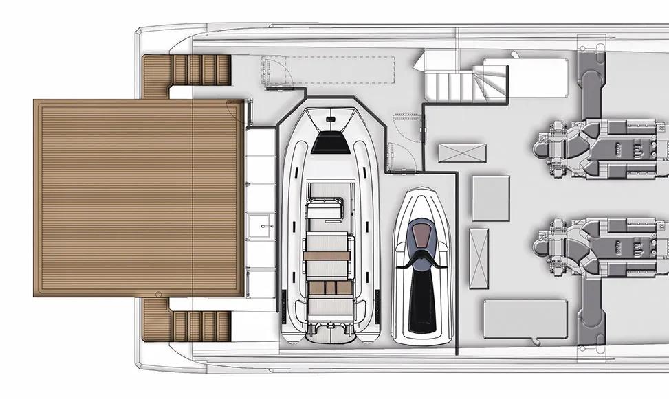 35米长的阿兹慕超级游艇，演绎着时代艺术风格与空间的设计杰作