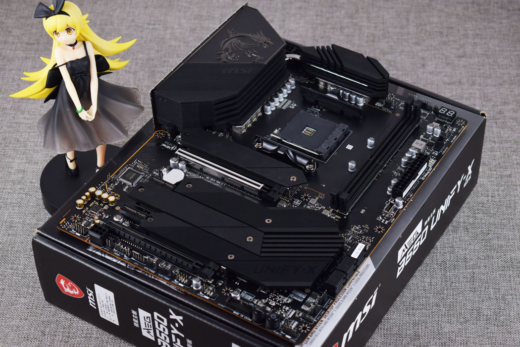 储存超频两不误，MSI微星B550 UNIFY-X暗影主板开箱试玩