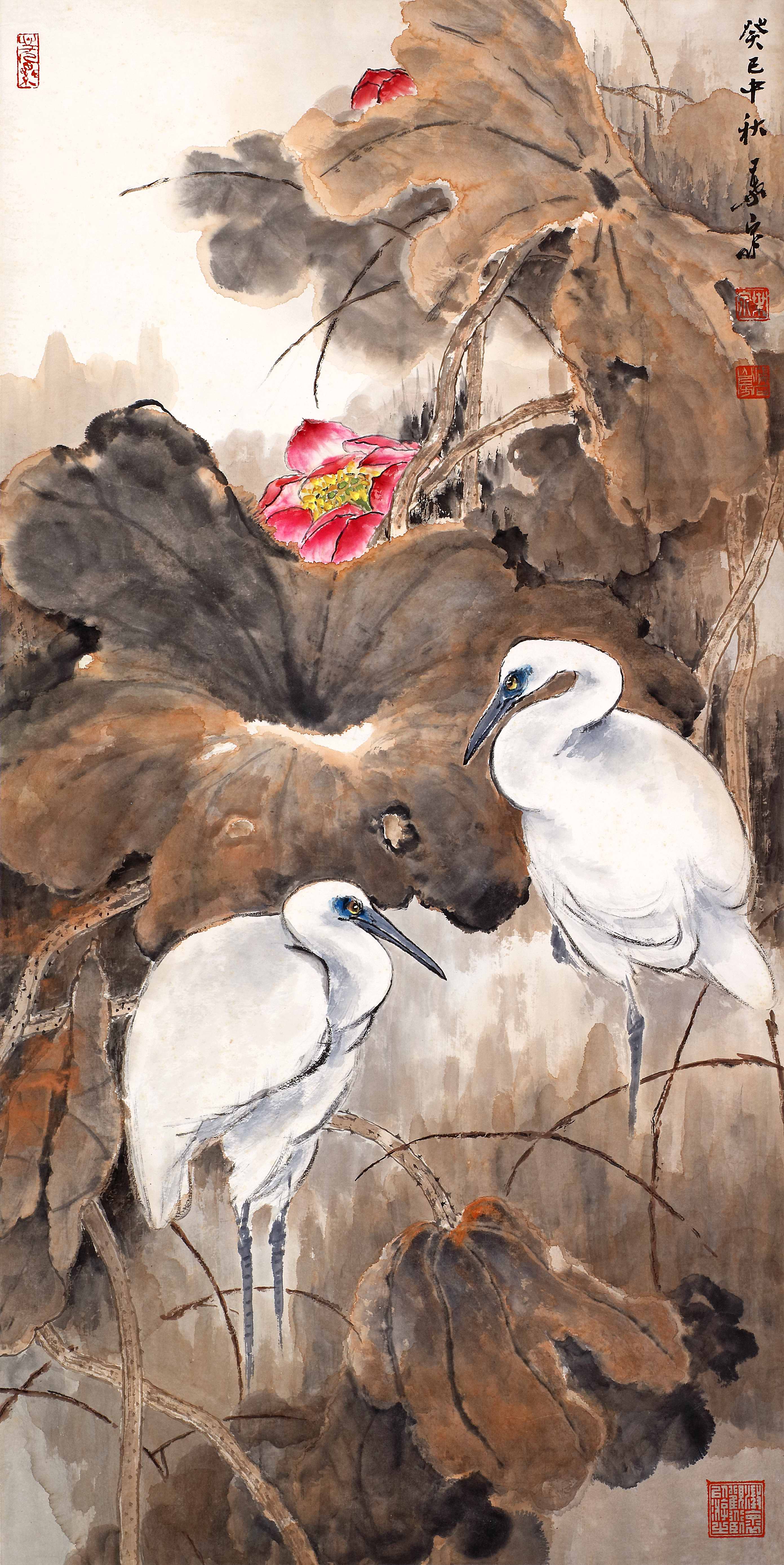 叶泉作品欣赏花鸟的世界,本是纷繁万象,博大多彩,叶泉先生将这种