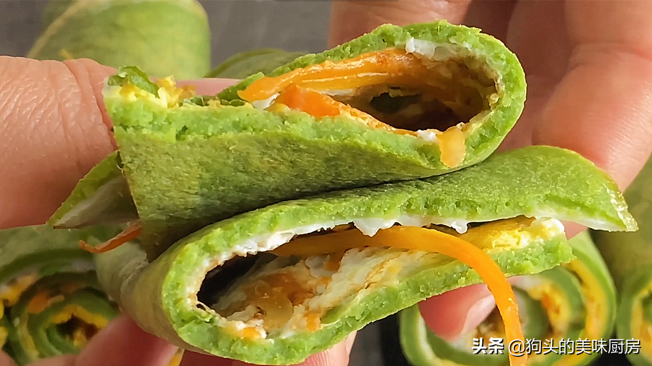 我家最爱的早餐之一，筷子搅一搅，2分钟出锅，好吃营养又均衡
