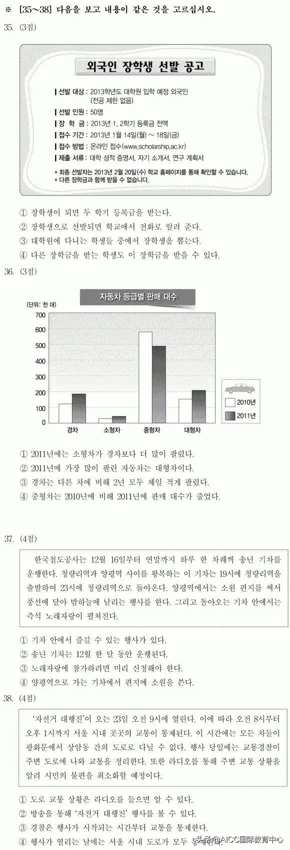 最全韩国语等级考试（TOPIK）干货收集