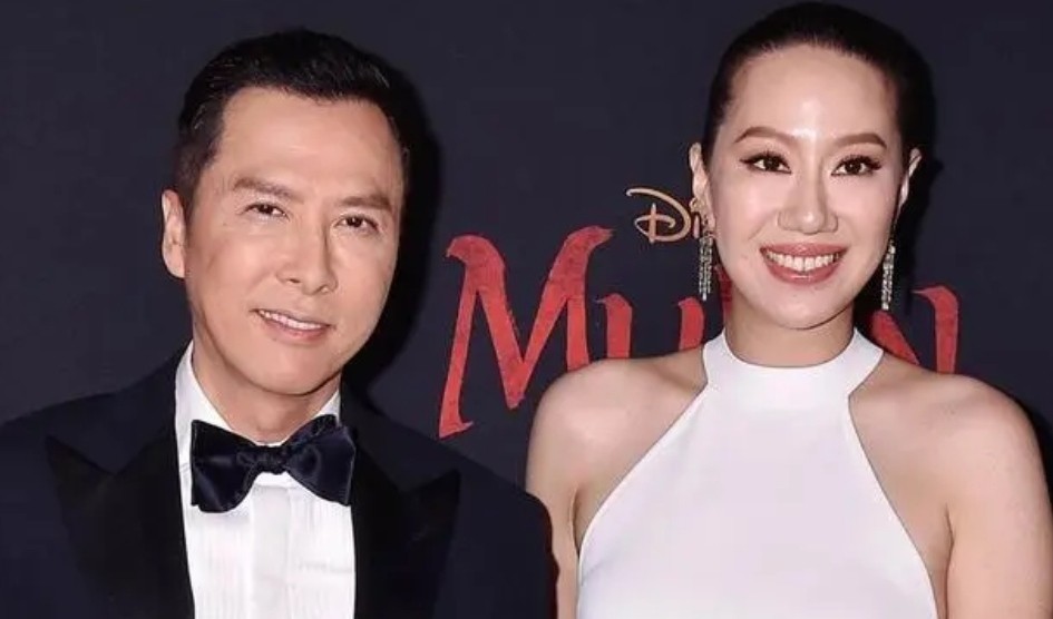 Donnie Yen's 17-year-old wife surfing, boasting that his wife can enter ...