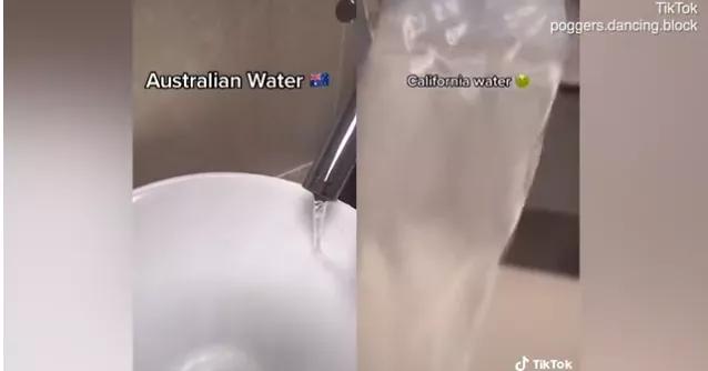 澳洲VS美国自来水，澳洲水质满分！在澳洲，喝水都是赚钱