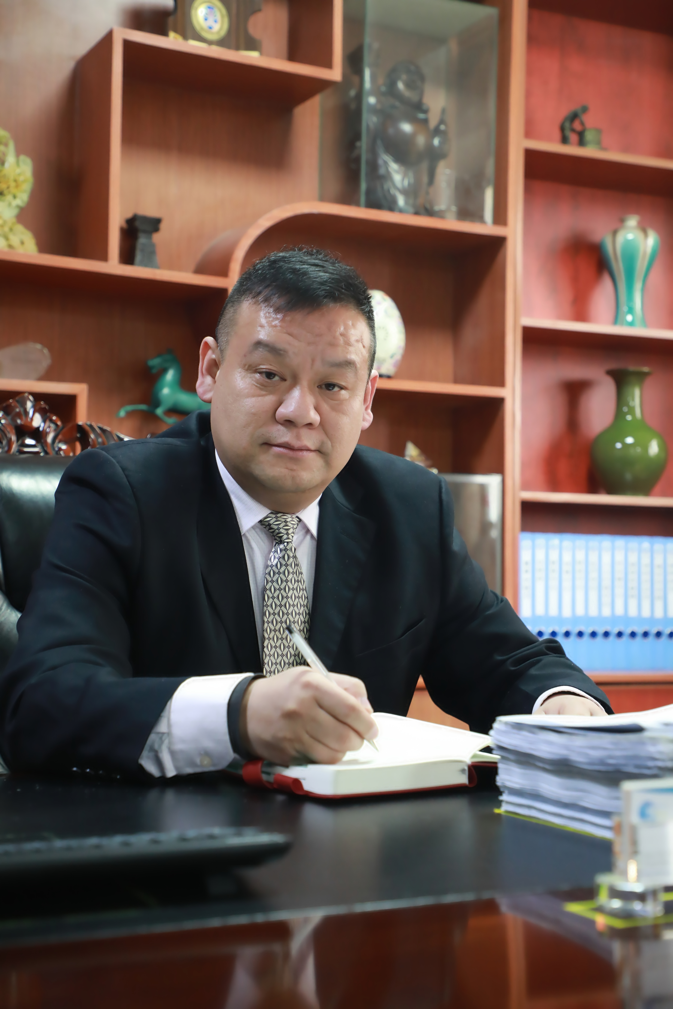 勇当工业倍增排头兵渭南高新区木王科技有限公司总经理马福斌