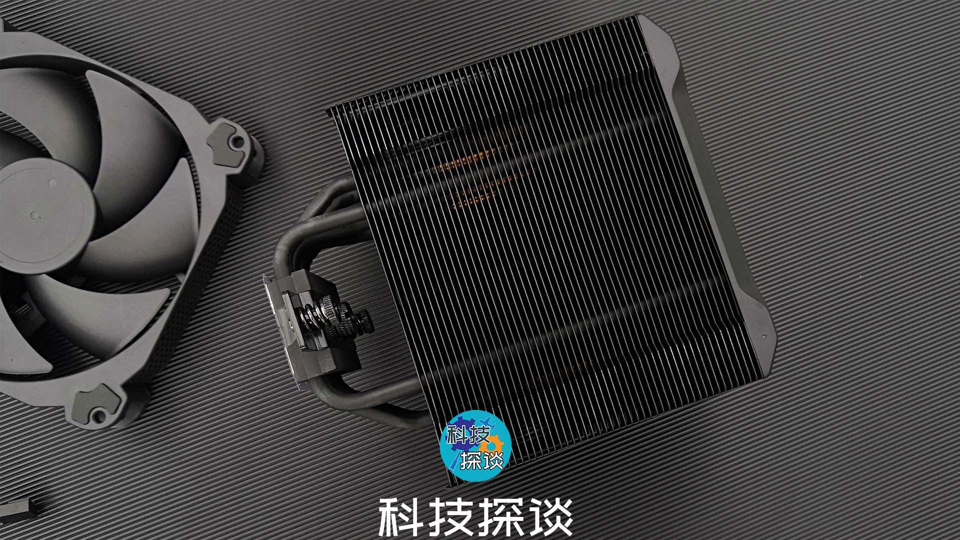 石墨烯涂层加身，14厘米散热风扇，乔思伯HX6250压制CPU只要单塔