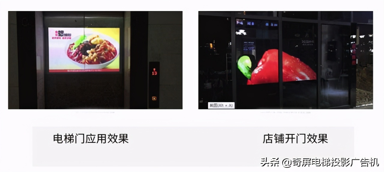 什么是電梯投影廣告機？
