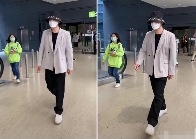 42岁的黄晓明越活越年轻，最新街拍被误认成是男