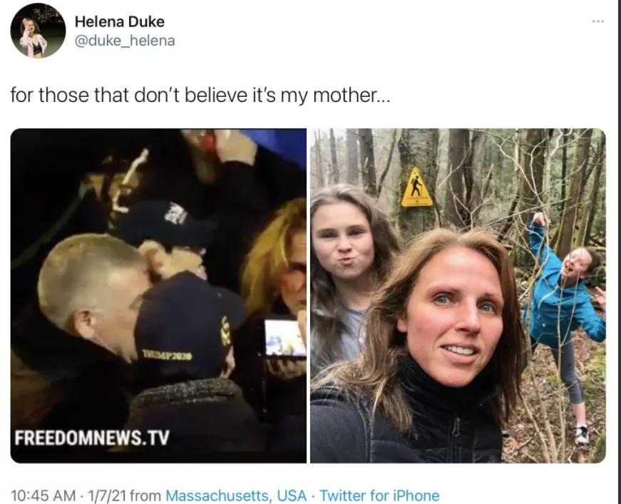 特朗普粉絲的子女，在社交媒體揭發自己的母親