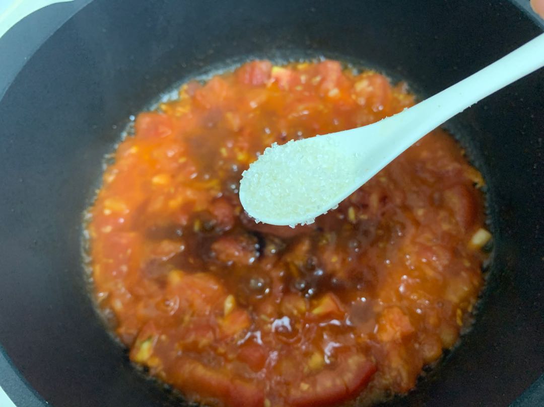 图片[9]-龙利鱼粉丝番茄汤做法步骤图低脂营养又美味不愁家人没胃口-起舞食谱网