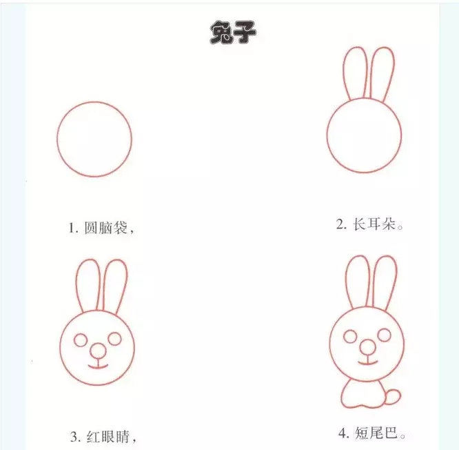 幼儿园简笔画教程大全（100种）