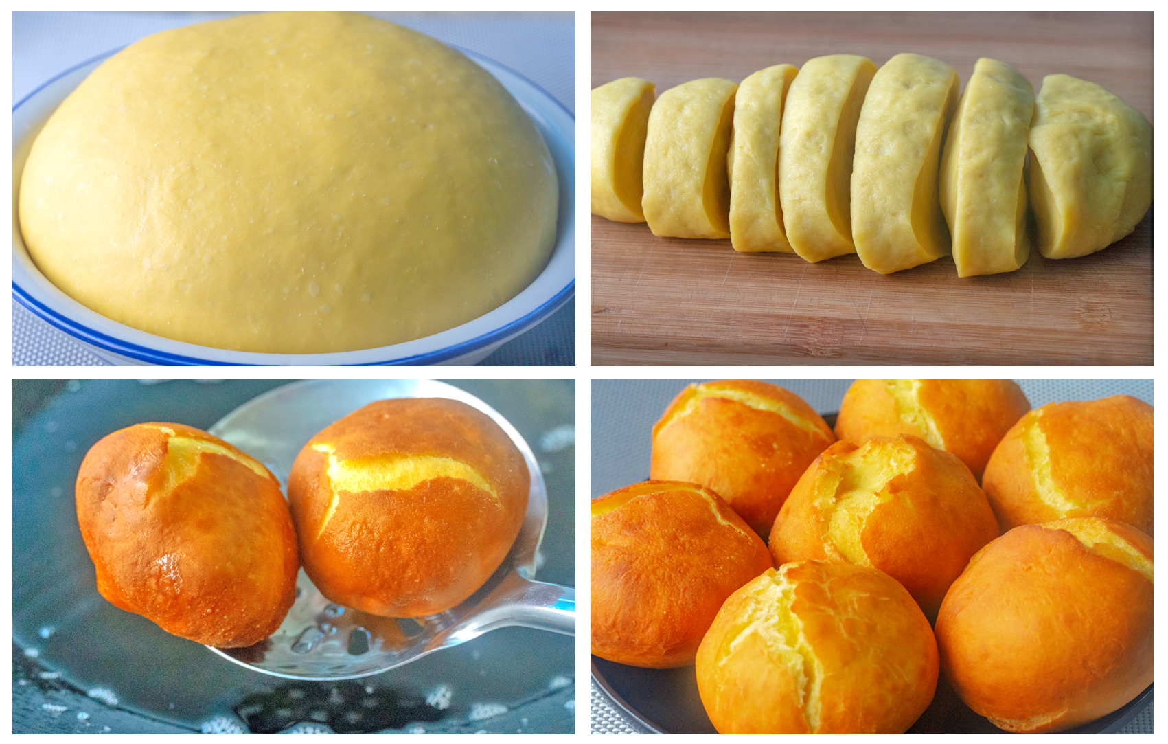 Add a few eggs to the flour to make a delicious and nutritious breakfast that the whole family loves