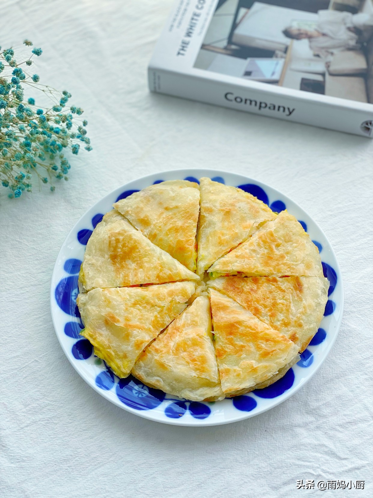 5分钟快手早餐，火腿鸡蛋手抓饼，做法简单香酥美味，越吃越香