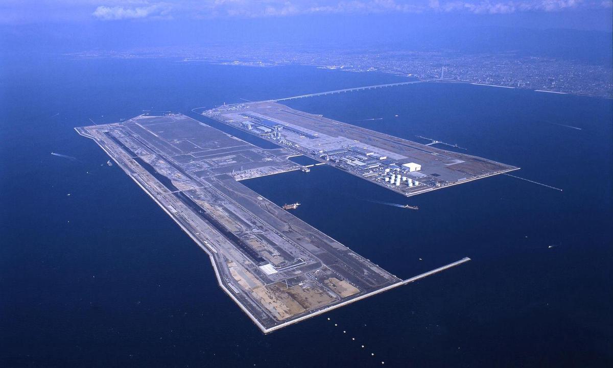 The world's first airport built by land reclamation: Japan invested 130 ...