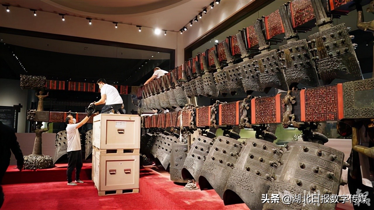 The National Treasure Zeng Hou Yi's chime is about to move, some of the