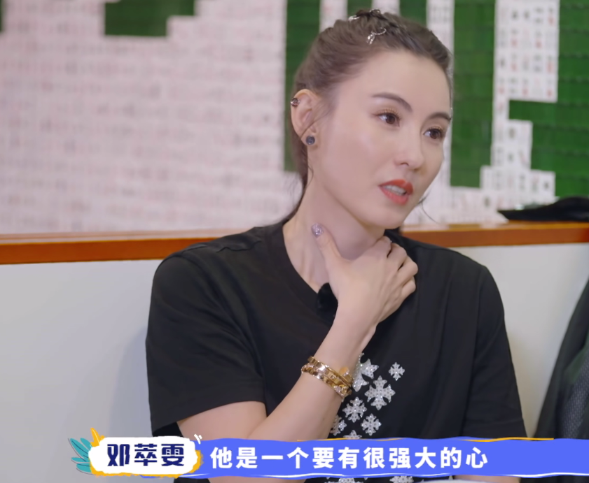 张柏芝提和谢霆锋的婚姻，感慨：男人不要太有钱，但要有强大的心