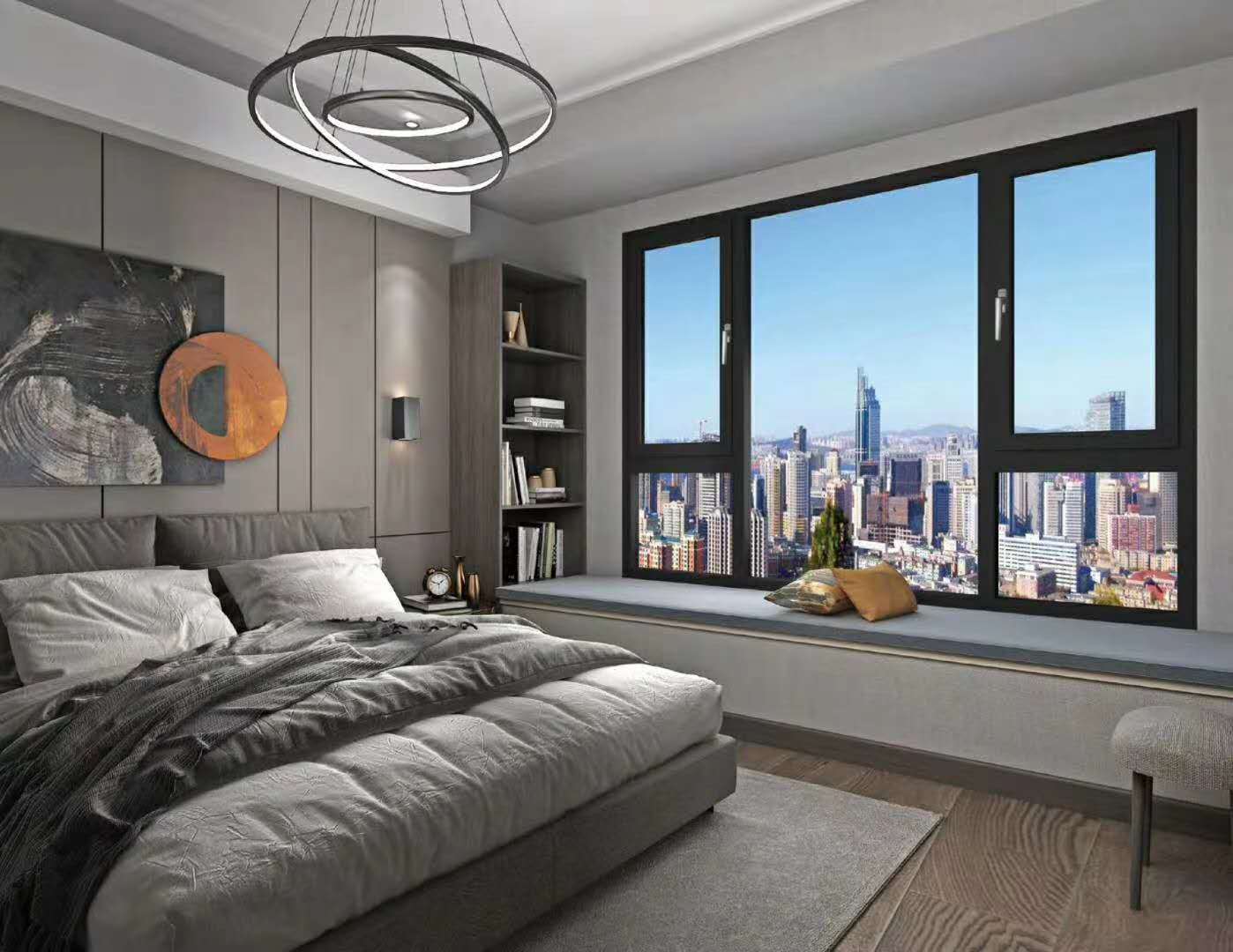 呐!做人呢最重要的是开心，做门窗，重要的是好看安全又讲分寸